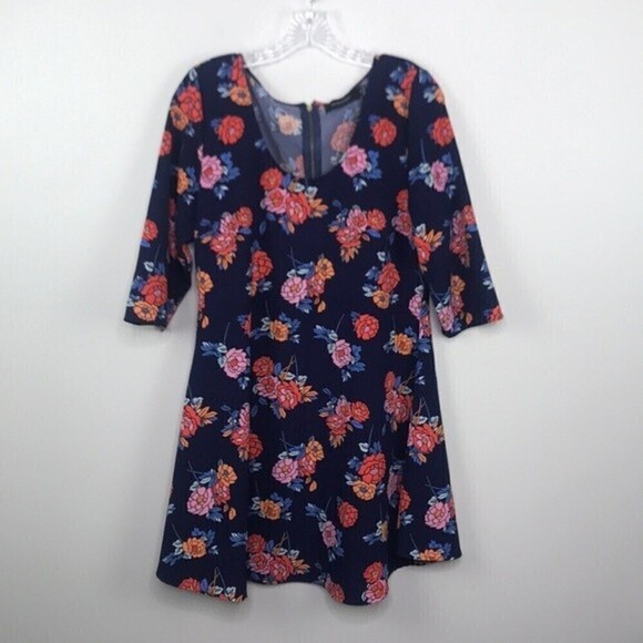 MINKPINK Fit and Flare Floral Skater Dress Size M - Picture 1 of 8